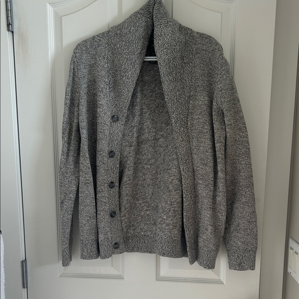 H&M Gray Men's Cardigan Sweater